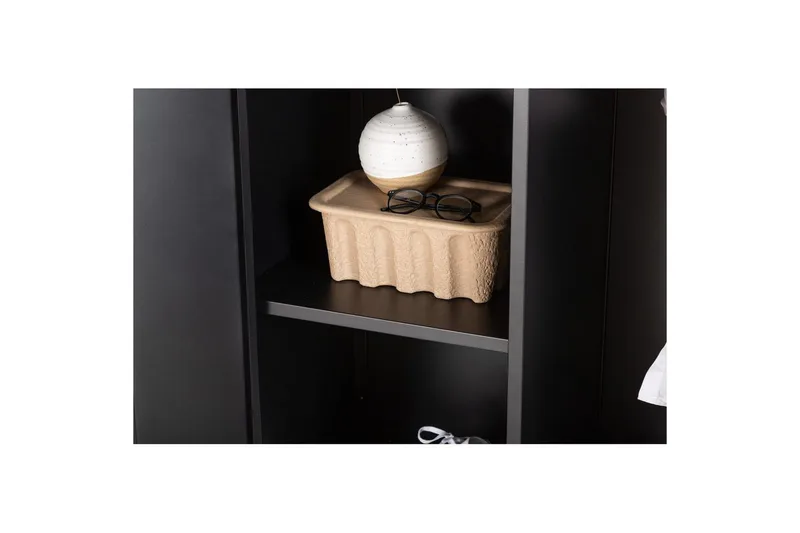 Garderobe Piring - Sort - Opbevaring - Tøjopbevaring - Garderobeskabe - Garderobeskab & klædeskab