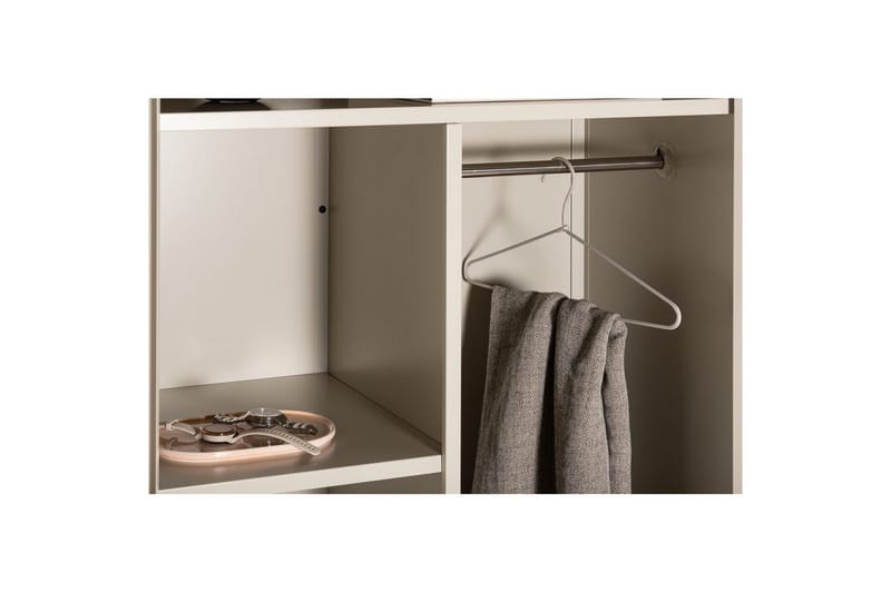 Garderobe Piring - Beige - Opbevaring - Tøjopbevaring - Garderobeskabe - Garderobeskab & klædeskab