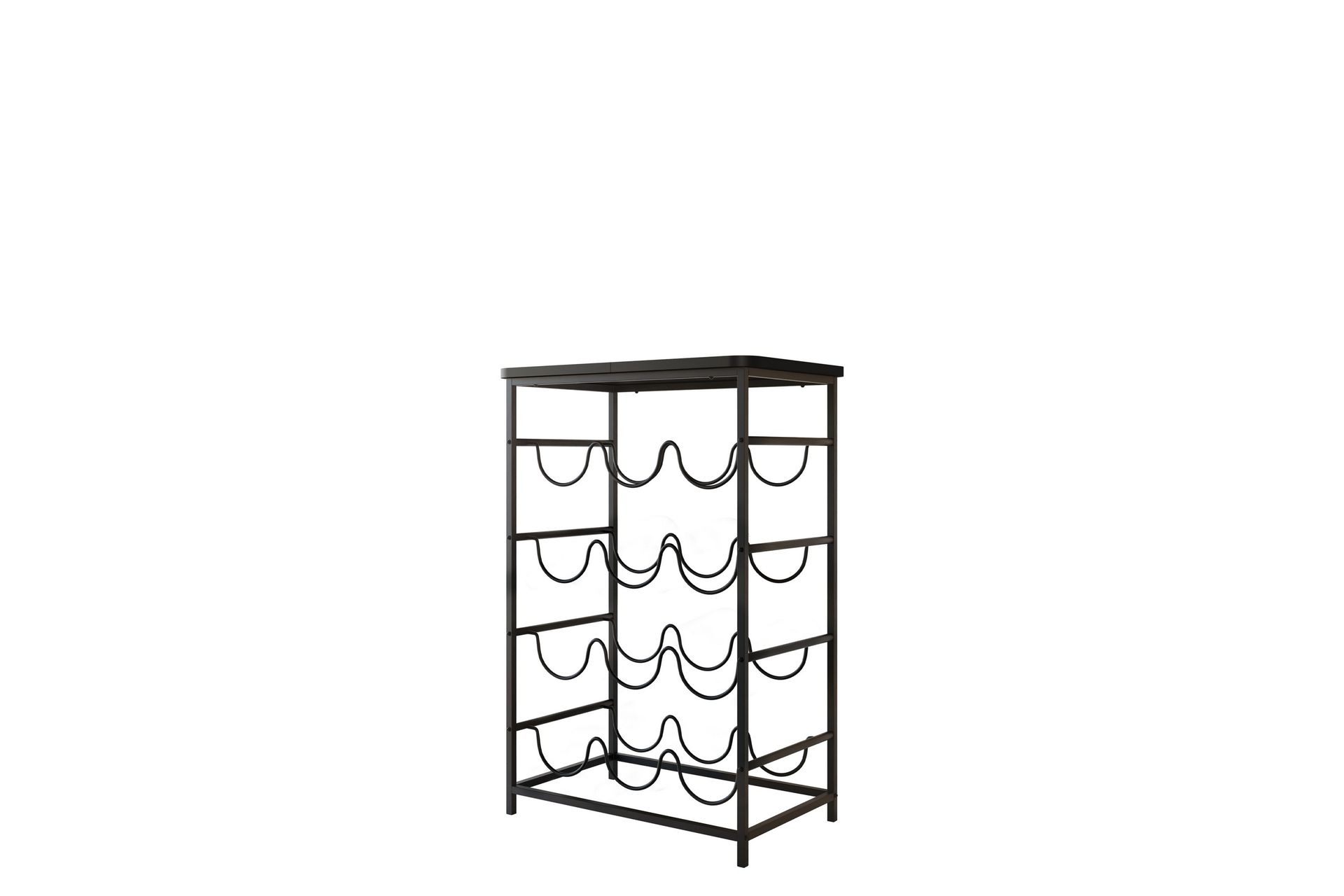 Haru Vinstativ 40x26 cm 60x - Sort - Opbevaring - Hylder & Reoler - Opbevaringshylde - Vinstativ & vinhylde