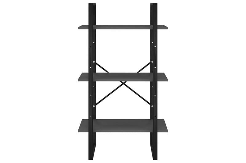 opbevaringsreol 60x30x105 cm spånplade grå - Grå - Opbevaring - Hylder & Reoler - Opbevaringshylde - Lagerhykde