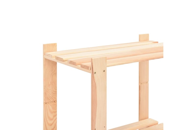opbevaringsreol i 5 niveauer 80 x 38 x 170 cm FSC fyrretræ - Opbevaring - Hylder & Reoler - Opbevaringshylde - Lagerhykde