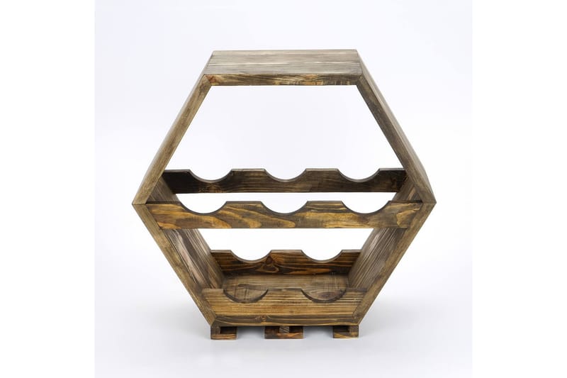Almaden vinreol 42x20 cm - Natur - Opbevaring - Hylder & Reoler - Opbevaringshylde - Vinstativ & vinhylde
