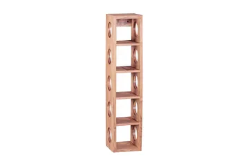 Halkett vinstativ 15x15 cm - Træ / natur - Opbevaring - Hylder & Reoler - Opbevaringshylde - Vinstativ & vinhylde