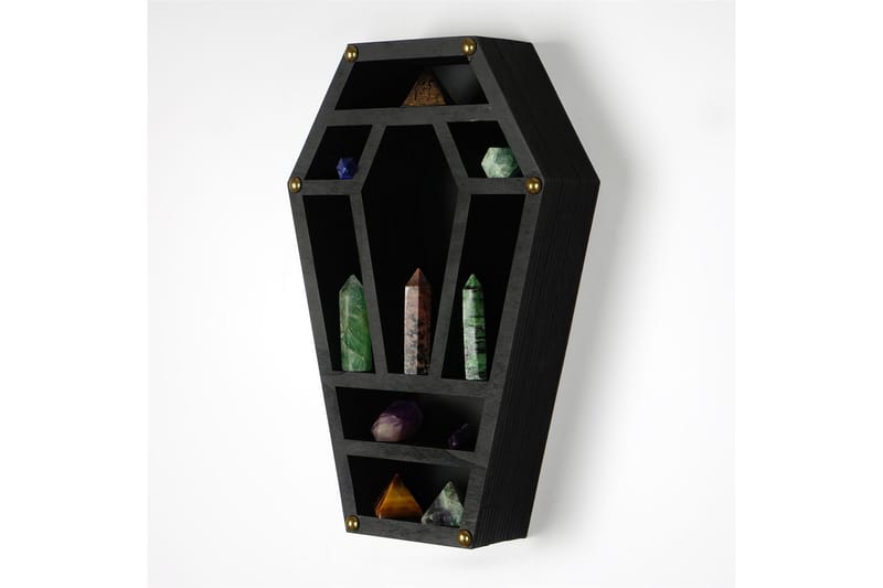 Masatane Vinreol 22 cm, Sort