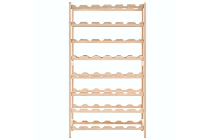 Vinreol Cedertræ 57,5 X 28 X 102 Cm - Brun - Opbevaring - Hylder & Reoler - Opbevaringshylde - Vinstativ & vinhylde
