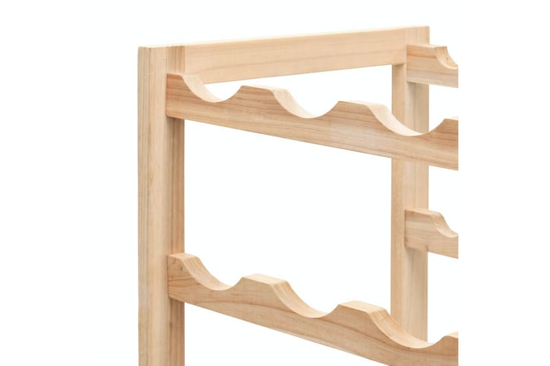 Vinreol Cedertræ 57,5 X 28 X 102 Cm - Brun - Opbevaring - Hylder & Reoler - Opbevaringshylde - Vinstativ & vinhylde