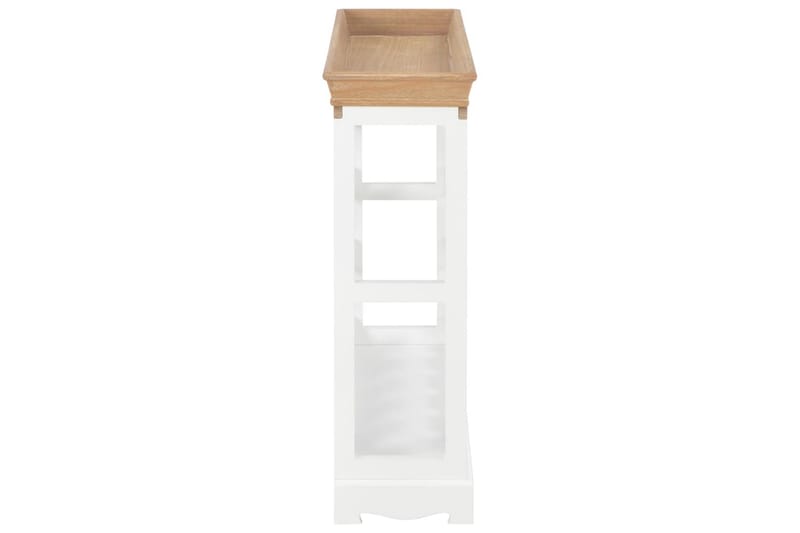 Vinskab 70 X 22,5 X 70,5 Cm Mdf Hvid - Hvid - Opbevaring - Hylder & Reoler - Opbevaringshylde - Vinstativ & vinhylde
