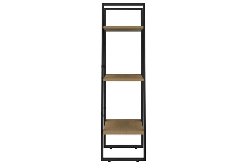 opbevaringsreol 60x30x105 cm massivt fyrretræ brun - Brun - Opbevaring - Hylder & Reoler - Bogreol