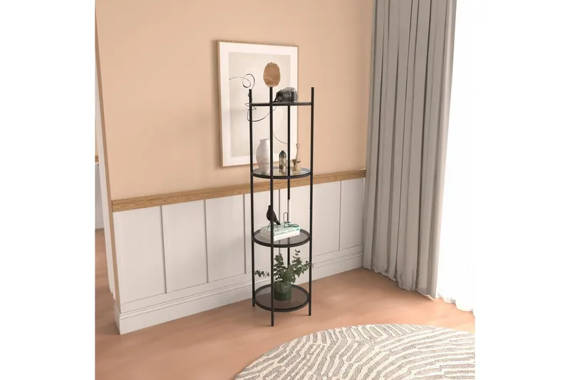 Parythe Bogreol 42 cm, Sort