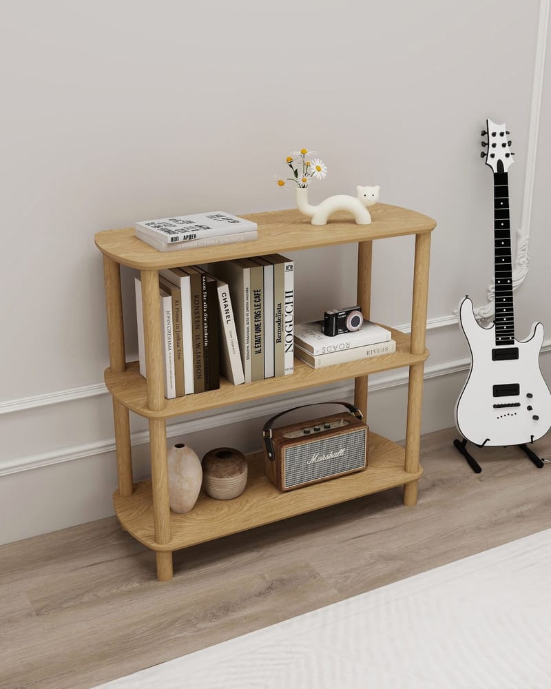 Pienk Bogreol 80 cm - Eg - Opbevaring - Hylder & Reoler - Bogreol