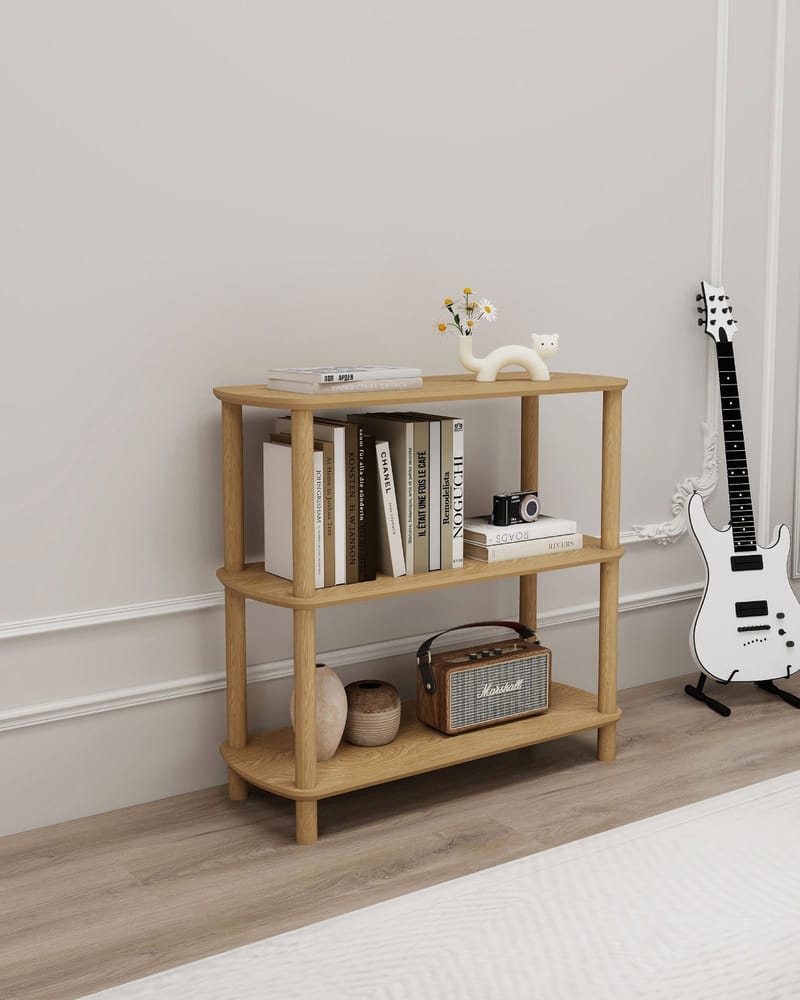Pienk Bogreol 80 cm - Eg - Opbevaring - Hylder & Reoler - Bogreol