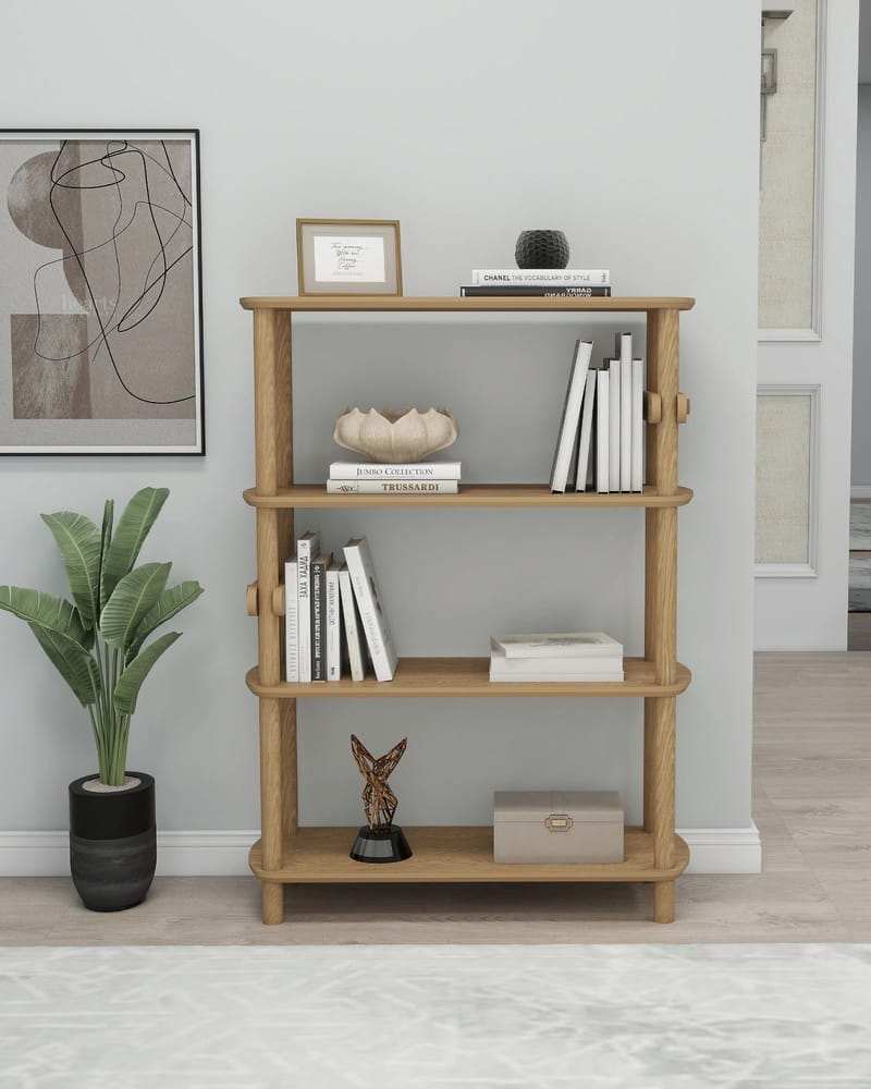 Pienk Bogreol 80x112 cm - Eg - Opbevaring - Hylder & Reoler - Bogreol