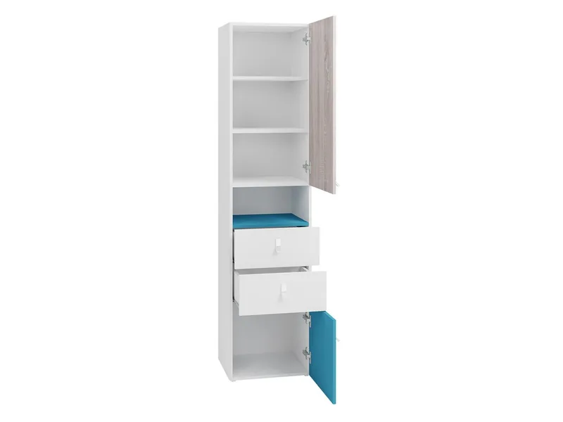 Planeta Bogreol 45 cm i Træ - Sort|Natur - Opbevaring - Hylder & Reoler - Bogreol
