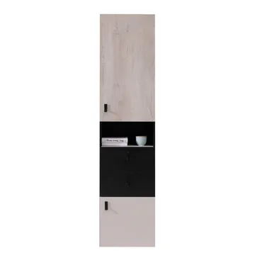 Planeta Bogreol 45 cm i Træ - Sort|Natur - Opbevaring - Hylder & Reoler - Bogreol