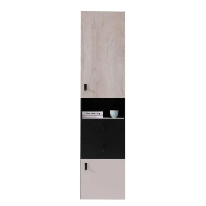 Planeta Bogreol 45 cm i Træ, Sort|Natur