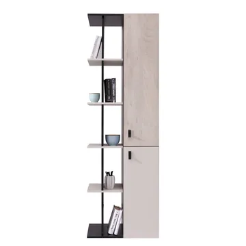 Planeta Bogreol 60 cm i Træ - Sort|Natur - Opbevaring - Hylder & Reoler - Bogreol
