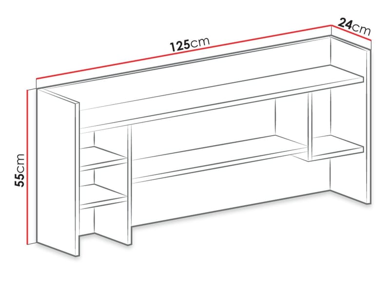 Planeta Væghylde 55 cm - Opbevaring - Hylder & Reoler - Væghylde & vægreol
