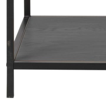 Reol HOME4YOU Seaford 114x35x185 cm Sort - Sort - Opbevaring - Hylder & Reoler - Bogreol