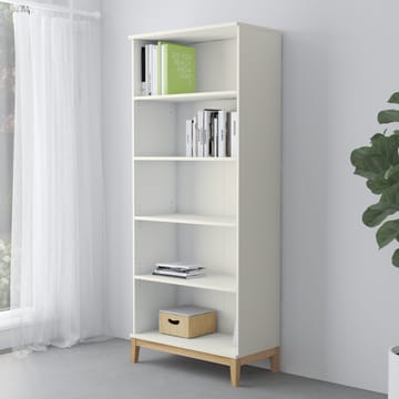 Reol Loft24 Pelle Hvid/Wotan-eg - Hvid/Wotan-eg - Opbevaring - Hylder & Reoler - Bogreol