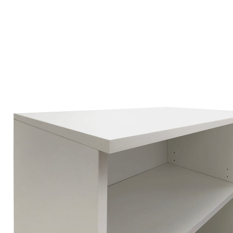 Reol Loft24 Pelle Hvid/Wotan-eg - Hvid/Wotan-eg - Opbevaring - Hylder & Reoler - Bogreol