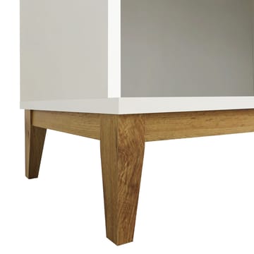 Reol Loft24 Pelle Hvid/Wotan-eg - Hvid/Wotan-eg - Opbevaring - Hylder & Reoler - Bogreol