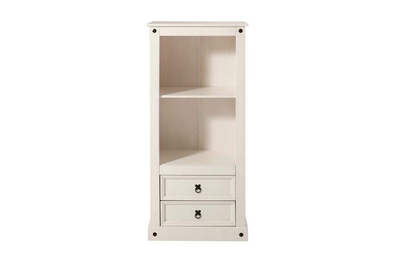 Ayala Bogreol 65 cm i Malet Træ, Hvid
