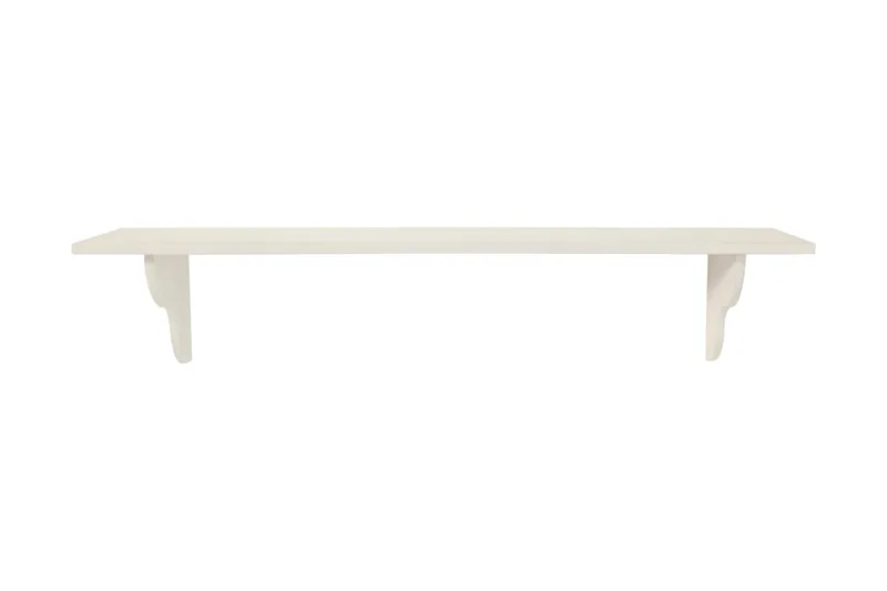 Ayala hylde 120 cm, hvid