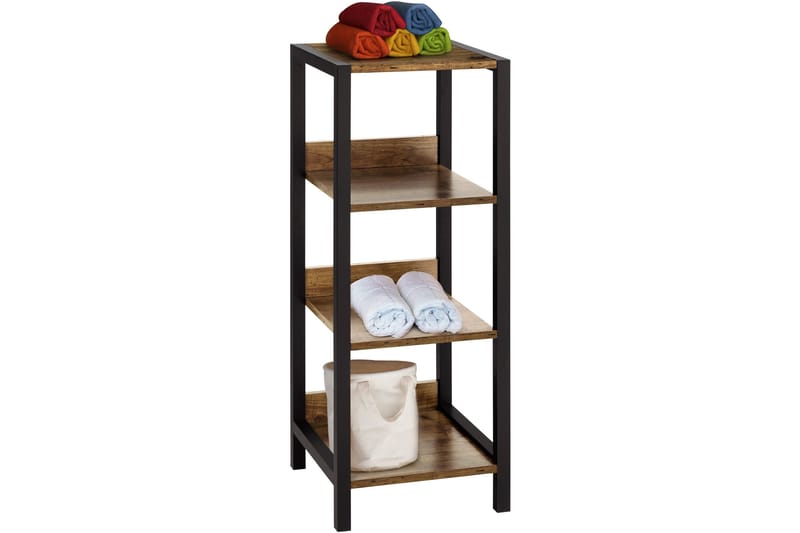 Bagnum hylde 33 cm - Brun/sort - Opbevaring - Hylder & Reoler - Hylder & hyldeknægte
