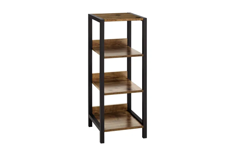 Bagnum hylde 33 cm, Brun/sort