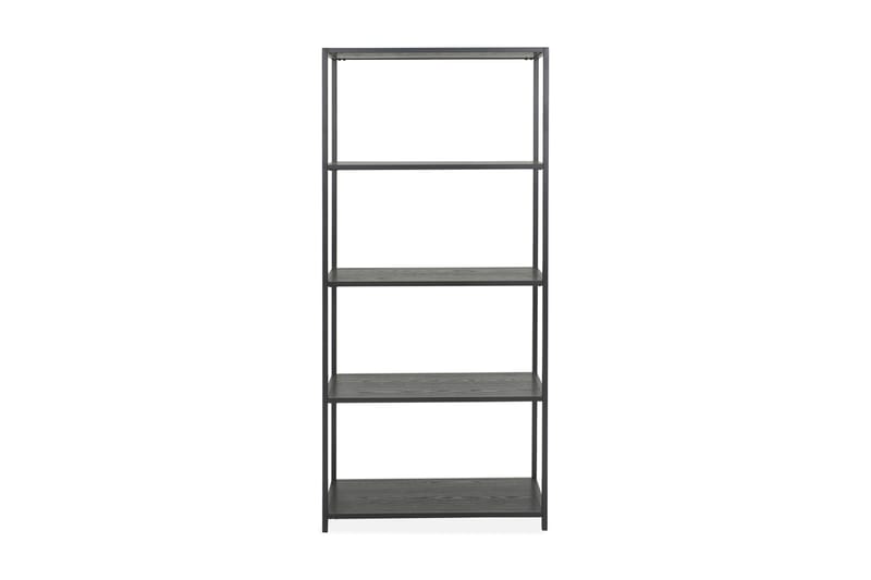 Elouise Reol 84x188 cm - Sort - Opbevaring - Hylder & Reoler - Reolsystem
