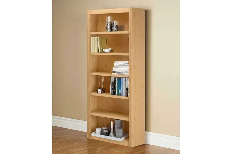 Minturn Bogreol 82,5 cm i Fyr - Brun - Opbevaring - Hylder & Reoler - Bogreol