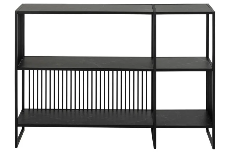 Saklani Reol 120 cm - Sort - Opbevaring - Hylder & Reoler - Bogreol