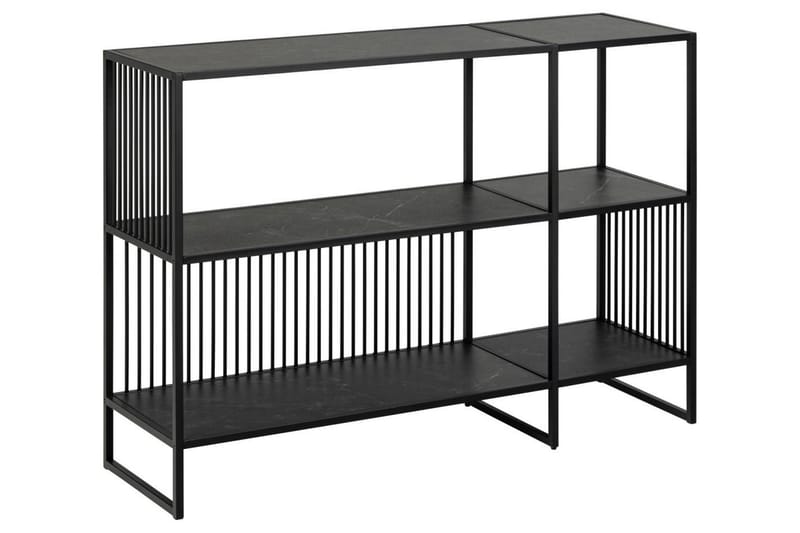 Saklani Reol 120 cm - Sort - Opbevaring - Hylder & Reoler - Bogreol