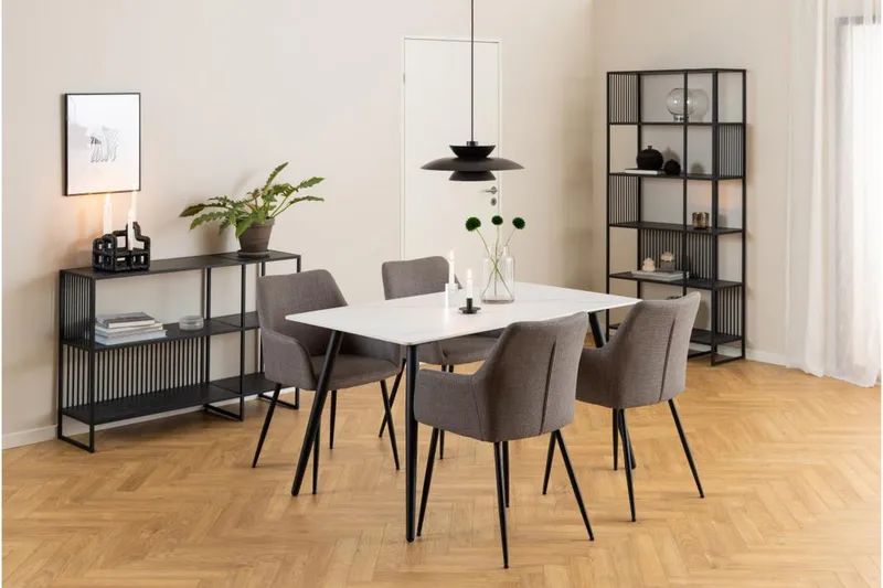 Saklani Reol 85 cm - Sort - Opbevaring - Hylder & Reoler - Bogreol