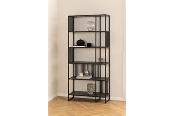 Saklani Reol 85 cm - Sort - Opbevaring - Hylder & Reoler - Bogreol