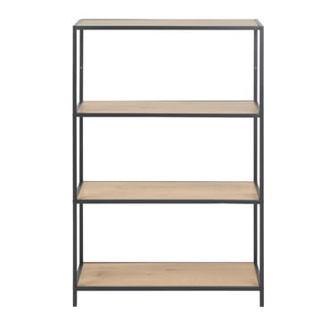 Seaford Bogreol 77 cm i Træ med Metalstel - Brun|Sort - Opbevaring - Hylder & Reoler - Bogreol