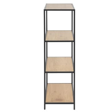 Seaford Bogreol 77 cm i Træ med Metalstel - Brun|Sort - Opbevaring - Hylder & Reoler - Bogreol
