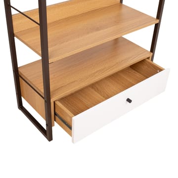 Shelf HOME4YOU - eg/hvid - Opbevaring - Hylder & Reoler - Hylder & hyldeknægte