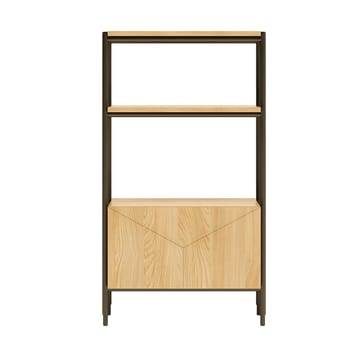 Shelf HOME4YOU - eg/sort - Opbevaring - Hylder & Reoler - Hylder & hyldeknægte