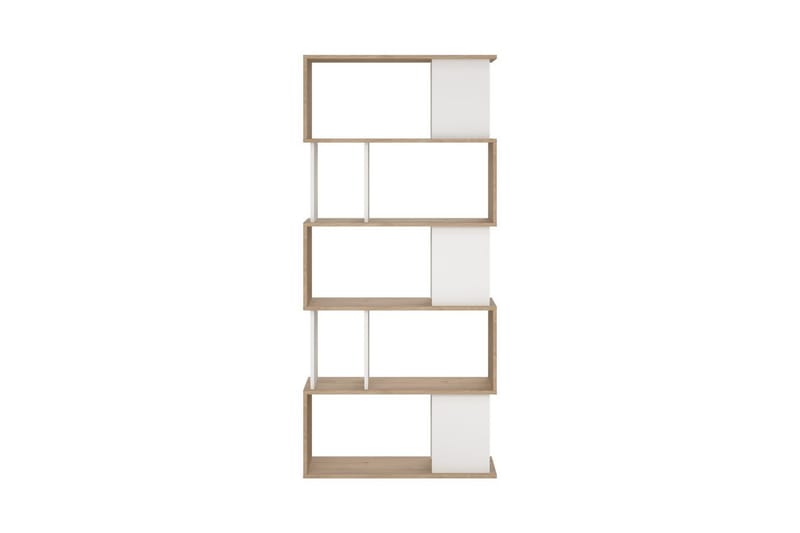 Shivani Bogreol 80 cm - Natur/Hvid - Opbevaring - Hylder & Reoler - Bogreol
