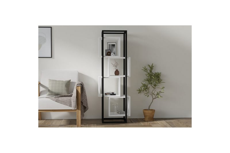 Sivor Bogreol 44 cm - Hvid - Opbevaring - Hylder & Reoler - Bogreol