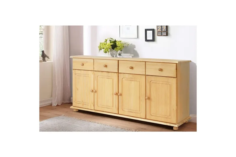 Skænk Mette 156x34x77 cm - 156x34x77 cm - Opbevaring - Opbevaringsmøbler - Skænke & sideboards