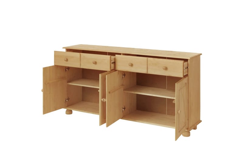 Skænk Mette 156x34x77 cm - 156x34x77 cm - Opbevaring - Hylder & Reoler - Bogreol