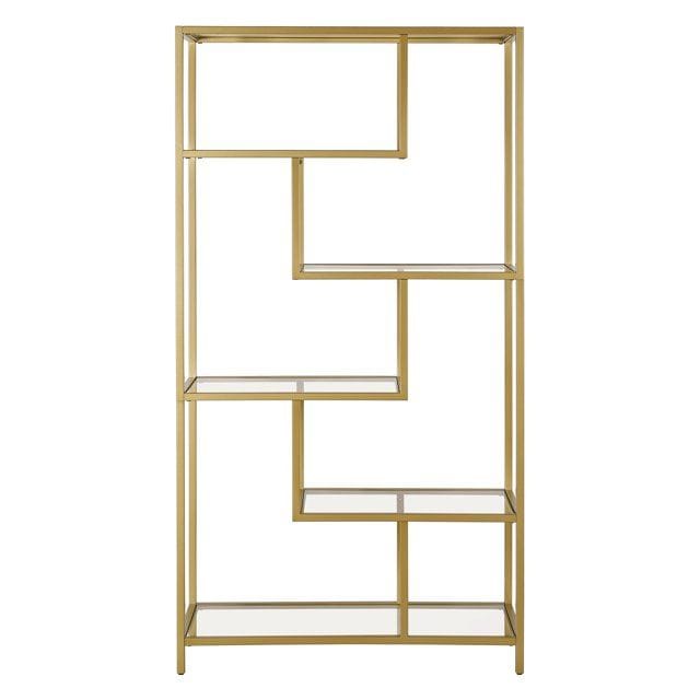 Sorena Bogreol 90x172 cm, Guld/transparent