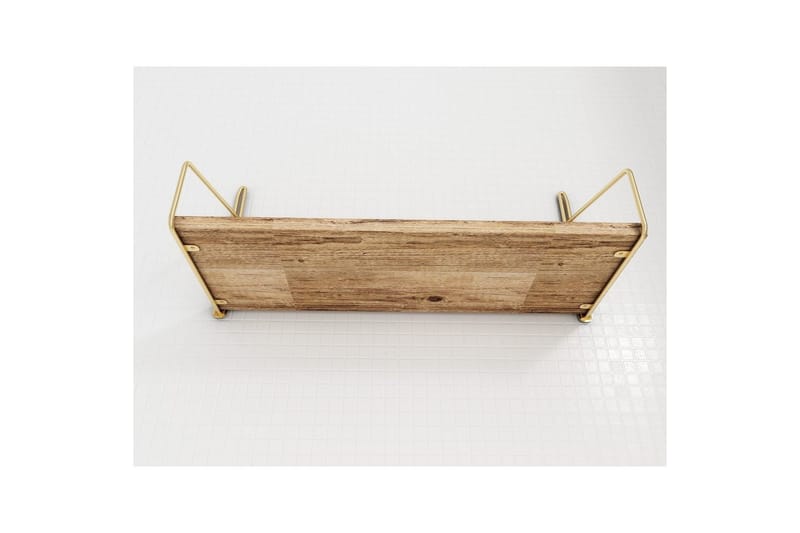 Souma Vægmonteret Hylde 45 cm - Brun - Opbevaring - Hylder & Reoler - Væghylde & vægreol