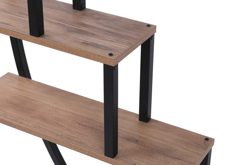 Gardellis Stigereol 85x35 cm - Sort - Opbevaring - Hylder & Reoler - Stigereol