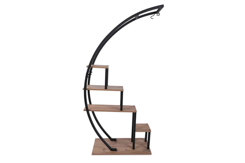 Gardellis Stigereol 85x35 cm - Sort - Opbevaring - Hylder & Reoler - Stigereol