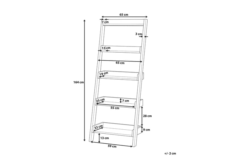 Trio hylde 65 cm - Hvid - Opbevaring - Hylder & Reoler - Stigereol
