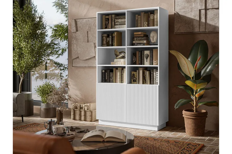 Torvalen Bokhylla 100 cm - Hvid - Opbevaring - Hylder & Reoler - Bogreol