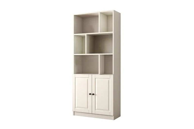 Torvin Bogreol 70 cm i Malet Træ, Hvid